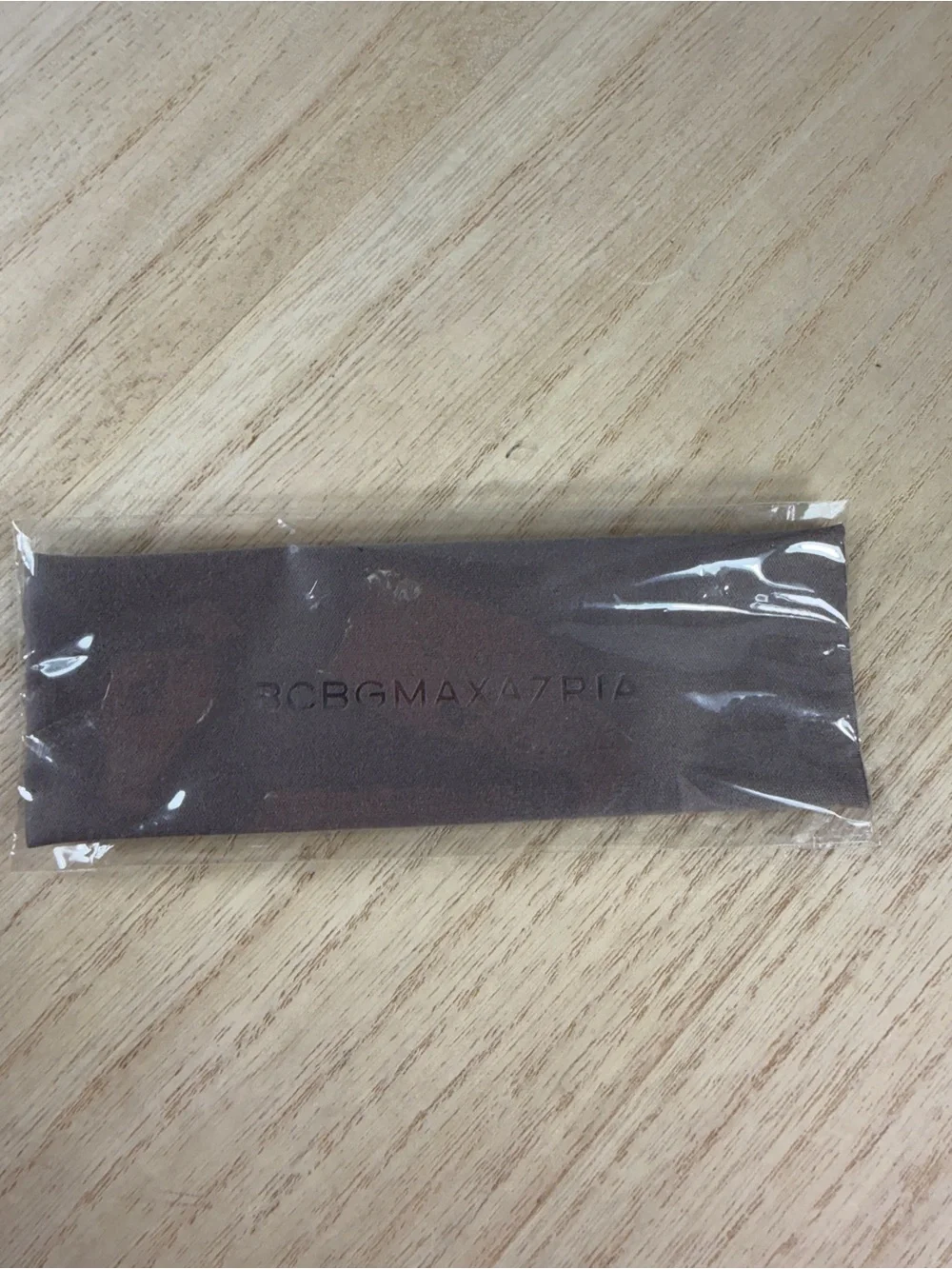 BCBGMaxAzria Brown Sunglasses Case with Matching Cloth